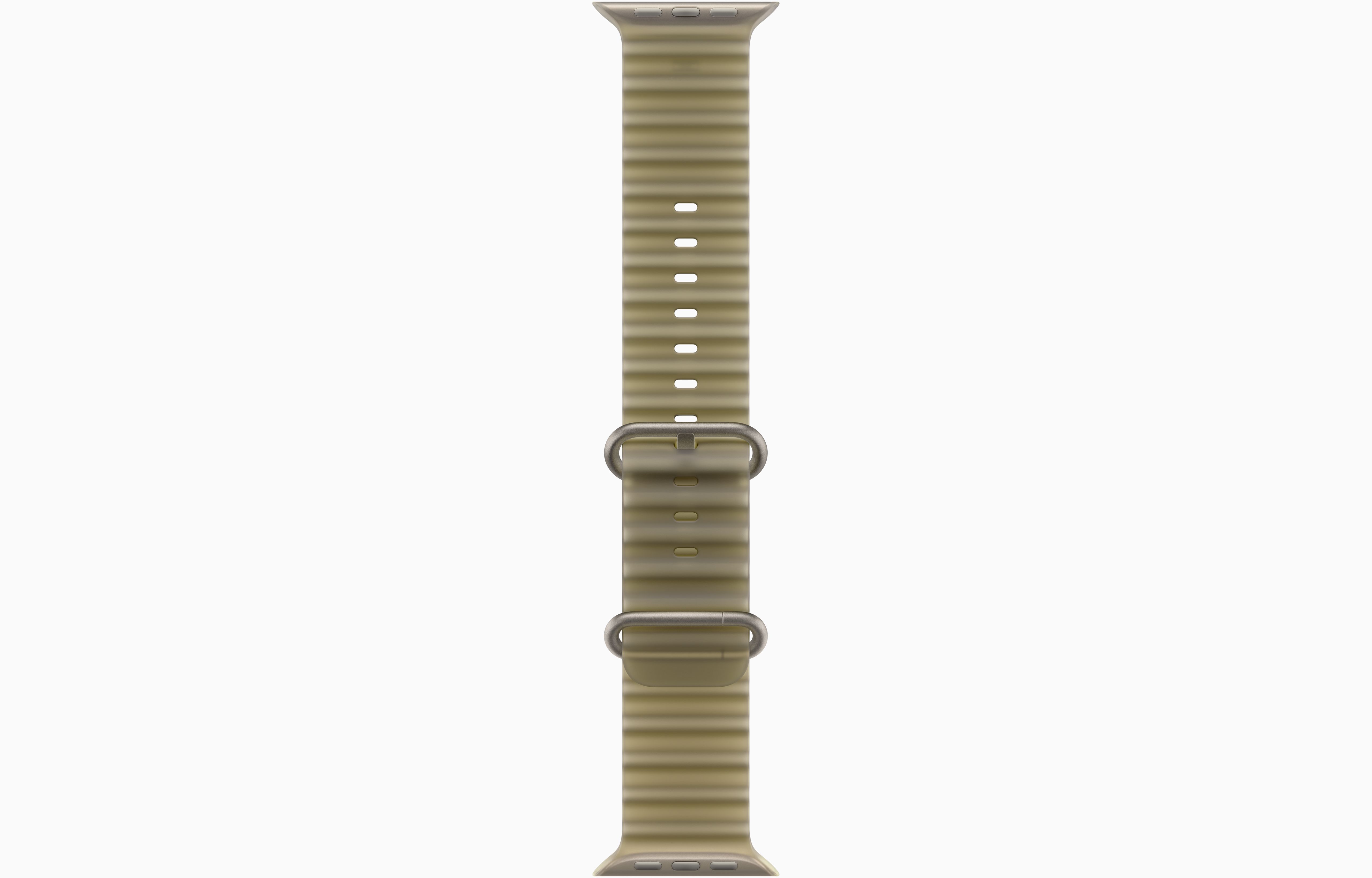 Apple Watch Ultra 4 49 мм, корпус из натурального титана, ремешок Ocean Band