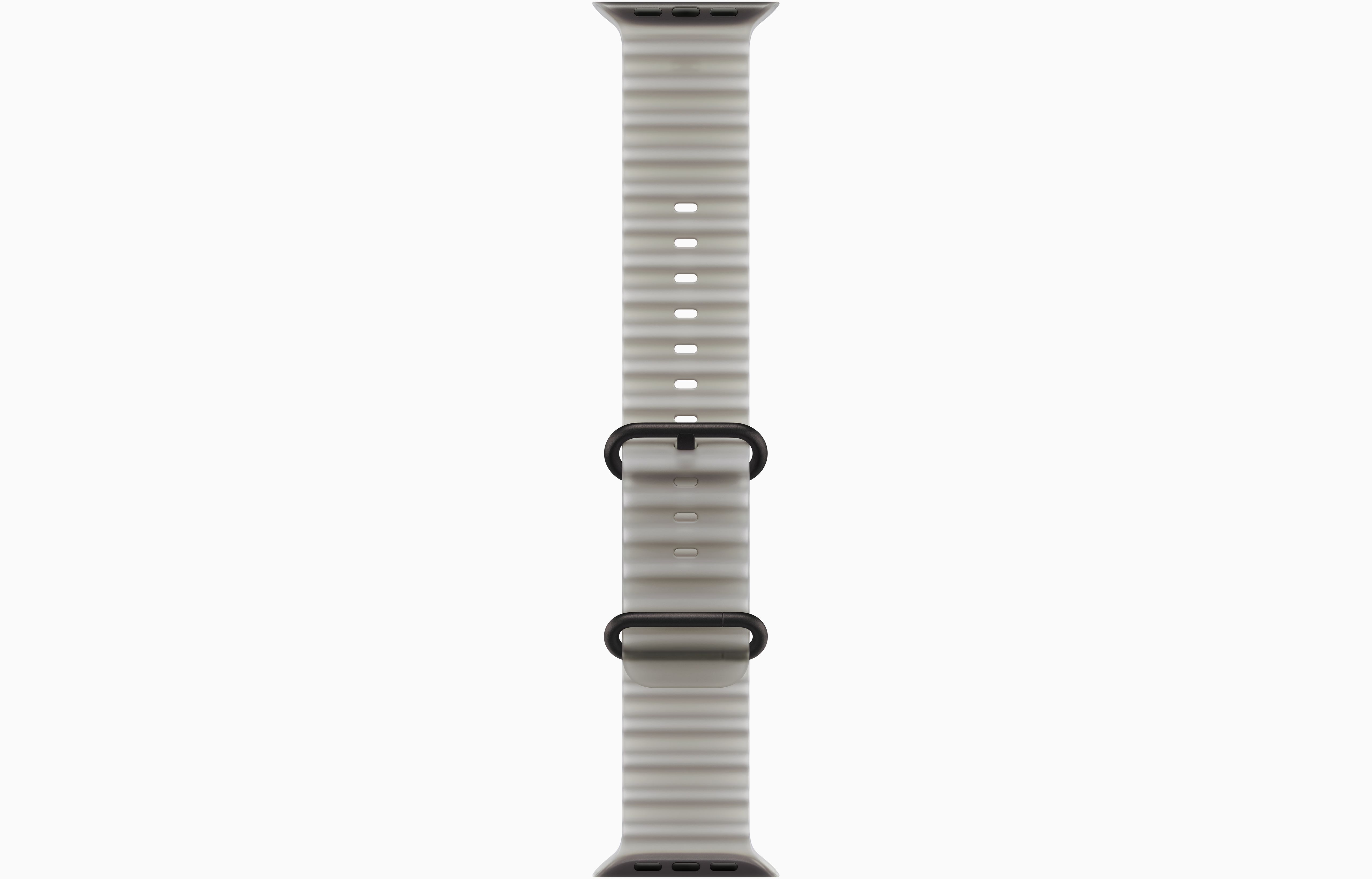 Apple Watch Ultra 4 49 мм, корпус из черного титана, ремешок Ocean Band