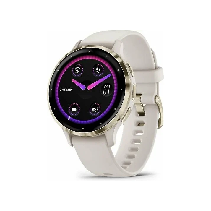 Умные часы Garmin Venu 3S 41 мм, кремово-золотистый