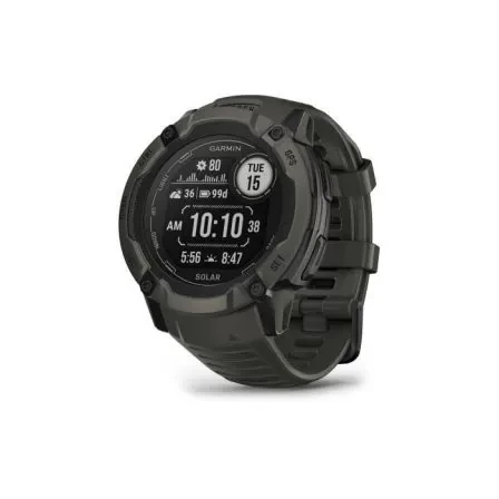 Умные часы Garmin Instinct 2X Solar 50 мм, темно-зеленый