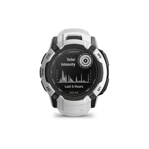 Умные часы Garmin Instinct 2X Solar 50 мм, белый