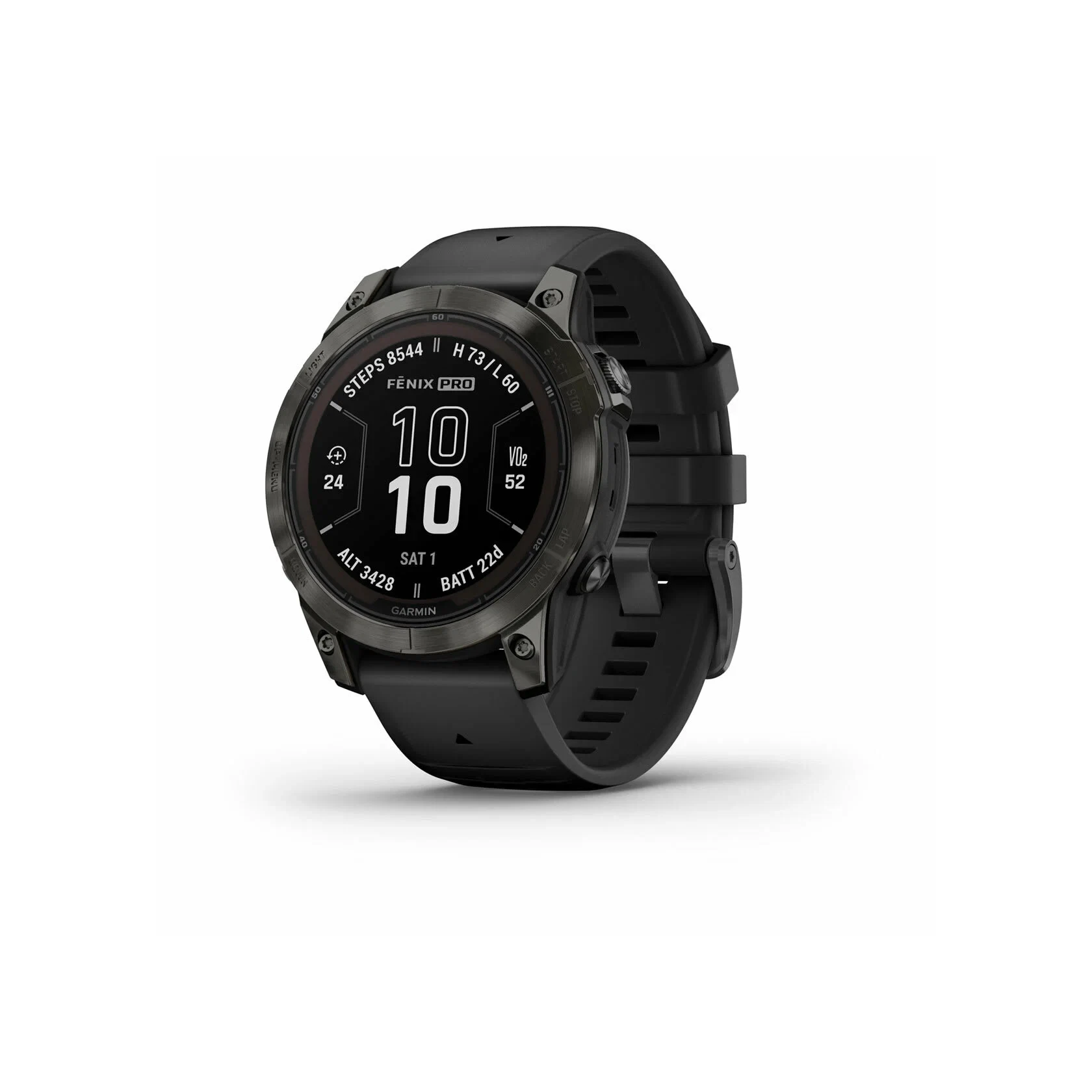 Умные часы Garmin Fenix 7S Pro Sapphire Solar, серый