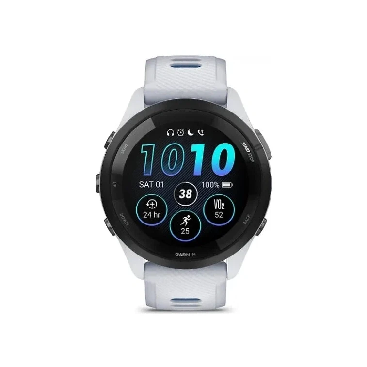Умные часы Garmin Forerunner 265 46 мм, бело-синий