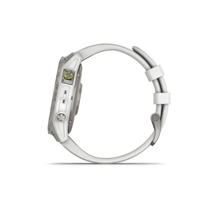 Умные часы Garmin Epix Gen 2 Sapphire 47 мм, белый