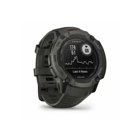 Умные часы Garmin Instinct 2X Solar 50 мм, темно-зеленый